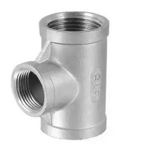 WP316 Grade 50mm Ss Tee Fitting Casting Technics